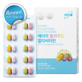 Viên tổng hợp vitamin Atomy Color Food Multivitamin (Renewal) 